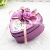 Decorative Heart Shape Tin Box for Gift Packaging