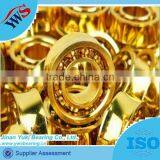 Grooved Yoyo Ball Bearing 10 Balls 5mm x 11mm x 5mm Golden Color thumbnail-1