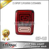 4x4 Offroad Jeep Wranger JK SKU 07-15 Multi-functions LED Tail Light Amber Red White Lamp thumbnail-4