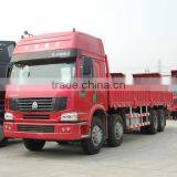 China Made Euro3 HOWO Drop Side Truck 290hp 8x4 thumbnail-1