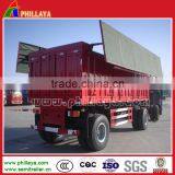 Heavy Duty European Type Single or Two Axle Platform Full Trailers Mini Truck Transport Cargo Box Drawbar Trailer thumbnail-6