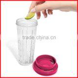 1000ml Fruit Infusing Infuser Water Bottle BPA Free Plastic Sports Detox Health thumbnail-5