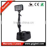 Mobile lighting system work light high fluxLED RALS-9936 heavy duty rechargeable searchlight with 12V plug socket