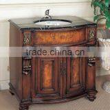 Classical Solid Wood and Hand Carved Bathroom Cabinet,bathroom Vanity thumbnail-1