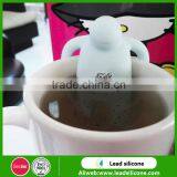 Food Grade Little Man Shape Silicone Tea Infuser/Silicone Tea Strainer thumbnail-2