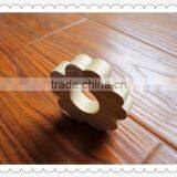 2014 New Stytle High Quality Decorative Flower Shape Wood Candle Holder thumbnail-1