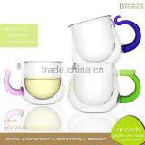 Professional Made by Hand Design Creative Ripple Glass Cup thumbnail-2