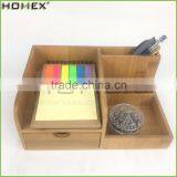 Bamboo Tabletop Storage Organizer/Desk Organizer With Pen Holder/Homex_FSC/BSCI Factory thumbnail-1