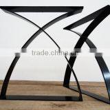 New Style 28 Inch Black Powder Coated Iron Display Table Leg thumbnail-1