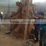 Outdoor Garden Decoration Metal Craft Water Large Bras Water Fontain thumbnail-4