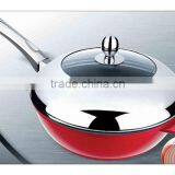 Good Quantity Aluminium Alloy Deep Frying Pan With Lid / Aluminium Pot / Cookware Sets