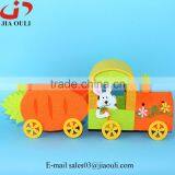 New Design Easter Decoration Gifts With LED Non-woven Radish Shape Train thumbnail-1