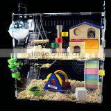 Acrylic Hamster Pet Cage for Small Animals thumbnail-2