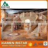 Natural Marble Stone Stairs Risers Steps and Baluster thumbnail-1