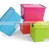 60Lplastic Storage Box / Finishing Box With Cover and Lock thumbnail-1
