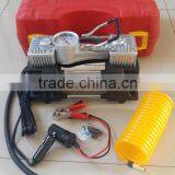 Automatic Truck Tire Inflation Tyre Inflator Car Air Compressor Portabe 12v DC Mini Air Pump thumbnail-5