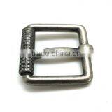 1-1/2" Standard Leather Belt Buckl, Zinc Alloy Material Buckle With Roller, Antique Nickel Belt Buckle thumbnail-4