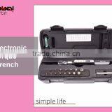 Interchangeable 1-20Nm 1/4 Inch Electronic Value Digital Reversible Preset Torque Wrench Set thumbnail-2