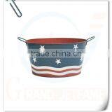 Garden Furniture Fashion Colorful Tin Ice Bucket thumbnail-2