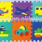 Non-toxic, Durable Baby EVA Foam Puzzle Mat - Animals, Numbers, Fruits, Vehicles, Geo Shapes thumbnail-4