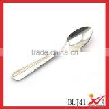 Stainless Steel Ice Cream Spoon With Colorful Plastic Handle thumbnail-1