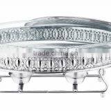 3Liter Small Gold & Silver Chafing Dish Luxury Chafing Dish Oval Chafing Dish thumbnail-5
