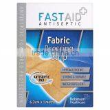 6 x Fast Aid Antiseptic Fabric Dressing Strip 6.3cm x 1 Metre thumbnail-1