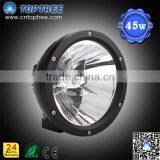 7inch 45W Led Flood Driving Work Light Silver Ring thumbnail-2