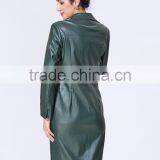 New Fashion Clothing Manufacturers Premium Women Leather Jacket thumbnail-4