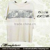 Men's Fashion Clothing 100% Cotton Printed Man T-Shirt thumbnail-1