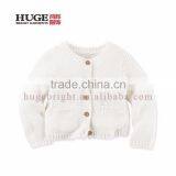 Button Closure At Front Fashionable Children Sweaters thumbnail-2