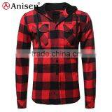 Chinese Oem Factory Bulk Fleece Men Plaids Jacket Plaids Outwear thumbnail-1