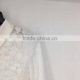 Women Chiffon Lace Blouse Stock Clothes thumbnail-3