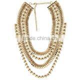Vintage Multilayer Chain Necklace Jewelry,ethnic Desgin for Unisex Costume Accessories thumbnail-4