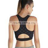 2017 Gym Blank Sportswear Custom Dri Fit Sport Clothes Sexy Women Hole Sale Bra thumbnail-4