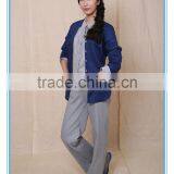 Top Fashion Women Linen Loose Pants In Garment Dye thumbnail-3