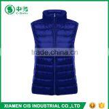 New Look Korean Style Winter Lightweight Slim Fit Lady Duck Down Vest for Sale thumbnail-6