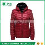 New Arrived Winter Reversible Slim Fit Duck Down Jacket for Women thumbnail-1