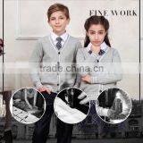 Hot Sales Grey Cardigan Children School Uniform thumbnail-2