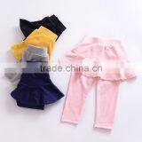 S33593W 2017 Fitness Baby Legging With Skirt Autumn New Design Casual Leggings thumbnail-1