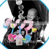 New Born Infant Pram Plush Toy/Activity Spiral Cot Toy/Musical Crib Spiral Toy thumbnail-2