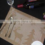 Eco-friendly Plain PVC Christmas Placemats thumbnail-2