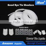 Untied Flat Elastic Shoelaces For Disabled With Special Need - White No Tie Convienient Quick Shoes Lace - 10 Colors thumbnail-1
