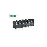 Black Barrier Type PCB Terminal Blocks 7.62mm Pitch , 300V 2P - 22P With UL, CE