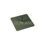 30 x 30 cm Metal Indoor Flag Pole Base With Grey Powder Coated thumbnail-1