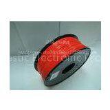 Multi Color 3mm ABS 3d Printer Filament Red With Good Elasticity 230C -270C