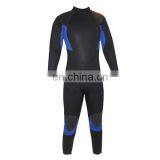 Customized warmful free diving suit with 5mm neoprene for cold water