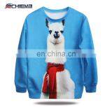 Sublimation Print Custom Cartoon Sweaters Used Cashmere Pullover Sweater thumbnail-1