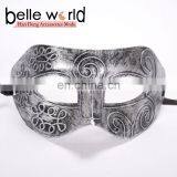 Hot Sale Gold Silver Color Venice Masks Copper-colored Half Face Eye Mask for Men thumbnail-2