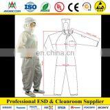 Garment Factory, Stripe and Grid Cleanroom ESD Jumpsuit thumbnail-3